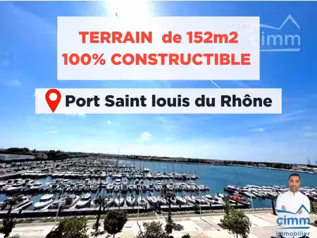 terrain constructible 152 m² — port-saint-louis-du-rhône