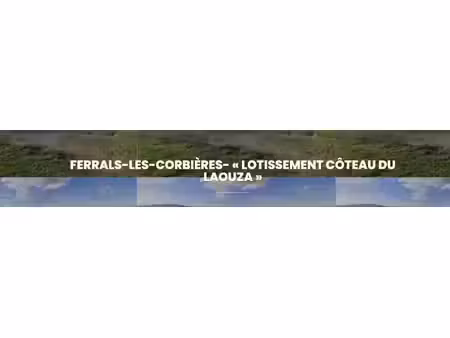 vente terrain 431 m² à ferrals-les-corbières (11200)  57 000 €