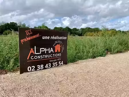 vente terrain 536 m² à jargeau (45150)  75 000 €