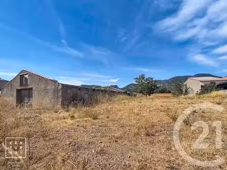 vente terrain à batir 1597 m² à saint-paul-de-fenouillet (66220)  195 000 €