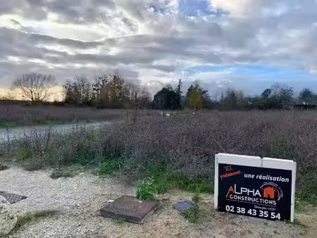 vente terrain 790 m² à gidy (45520)  119 000 €