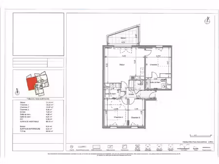 appartement t4 à louer - castelnau le lez