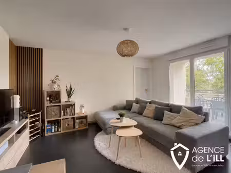 très bel appartement meublé de 44 m2 à sélestat