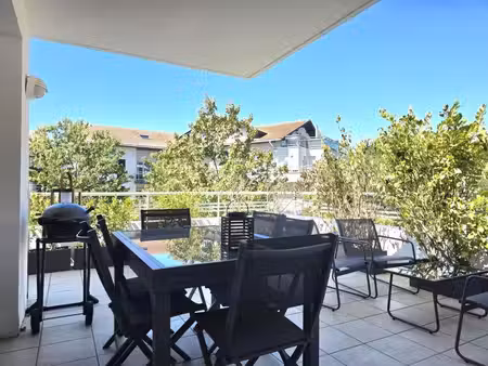 anglet - t3 avec parking et terrasse de 24 m²