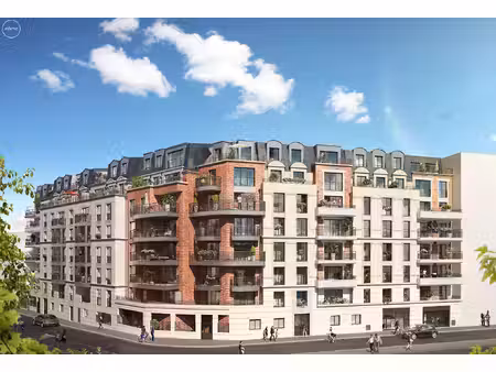 vente appartement 2 pièces  46.40m²  aulnay