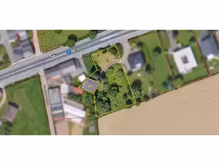 ath – beau terrain à bâtir de 19 a 61 ca avec hangar