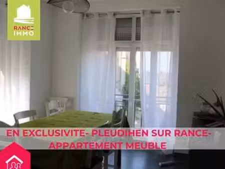 location appartement 3 pièces meublé à pleudihen-sur-rance (22690) : à louer 3 pièces meub