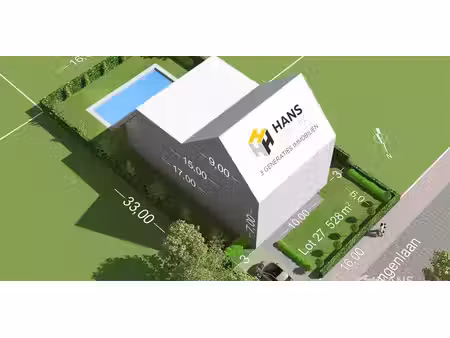 terrain à bâtir à vendre à hoevenen pour € 229.000