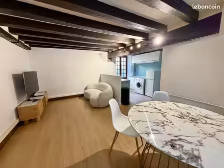 t2 meublé renové hyper-centre