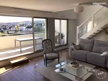 magnifique appartement d'exception en duplex f4 de 128 m2 - sud - grande terrasse - 3 cham