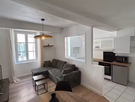 appartement t2 38m2 rénové et meublé