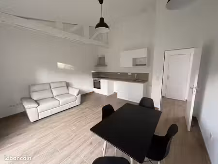 appartement meublé avec jardin privatif – amiens centre-ville – caractère historique  volu