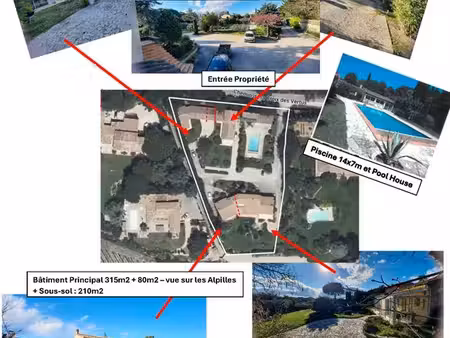 propriété 5x logements + piscine + dépendances