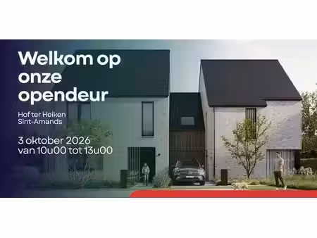 maison à vendre à sint-amands pour € 525.000 avec 3 chambres à coucher