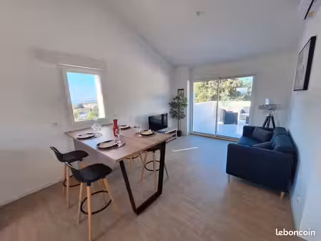 t3 refait à neuf terrasse avec vue