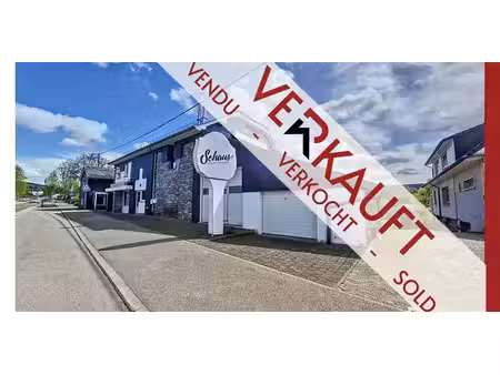 bien commercial à vendre à recht pour € 525.000 avec 4 chambres à coucher