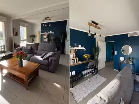à louer en meublé - appartement t2 - 62m² - vernaison