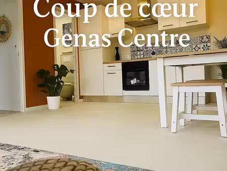 t3 avec garage privatif et entrée indépendante – esprit maison de ville – genas centre