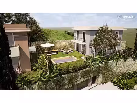 terrain en vente avec permis de construire