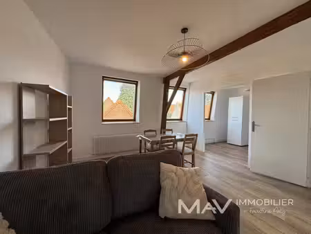 arques - appartement meuble de 50 30m² renové avec place de parking