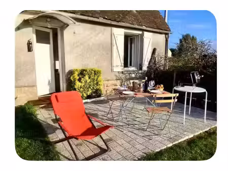 a louer - boutencourt appartement meublé avec jardin et place de stationnement - 41.66 m2
