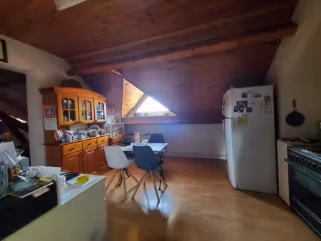 appartement t3+1 sous combles  100m2 carrez  à rénover proche de toutes commodités