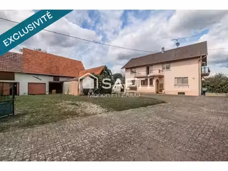 maison 9 pièces avec une grange à beinheim (67930)