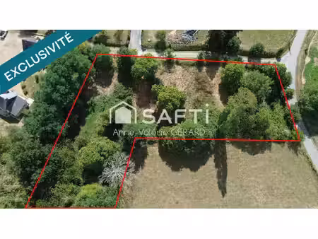 terrain arboré 4 203 m² proche st hilaire du harcouet
