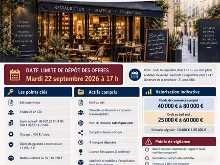 épicerie  restauration  traiteur paris