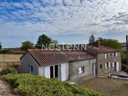 a vendre - maison de campagne avec 7800 m2 de terrain - le voide - d6112