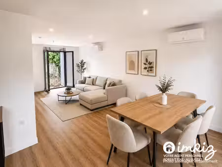 maison moderne de 93m² sur terrain clos de 476m²