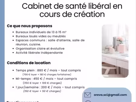 locations cabinet de santé