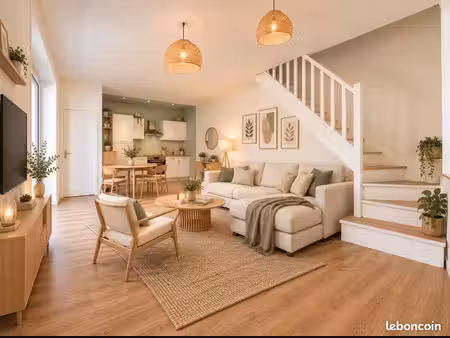 maison rénovée -2 chambres - centre de listrac-médoc - idéale investisseur