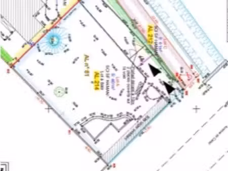 terrain constructible viabilisé de 461m2 première couronne béziers