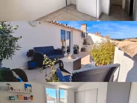 maison/3 chambres/2 garages/ terrasse tropézienne