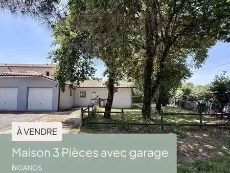 maison de plain-pied fonctionnelle avec jardin et garage-biganos