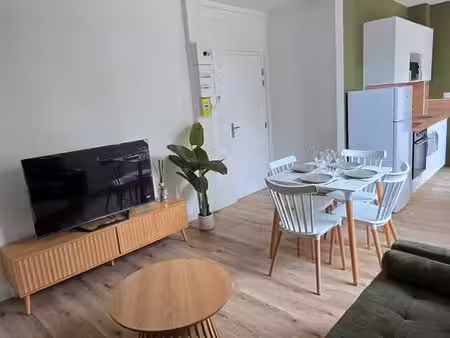 t2 37m2 meublé & jardin refait à neuf