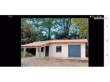local 48m² (garage + bureau)