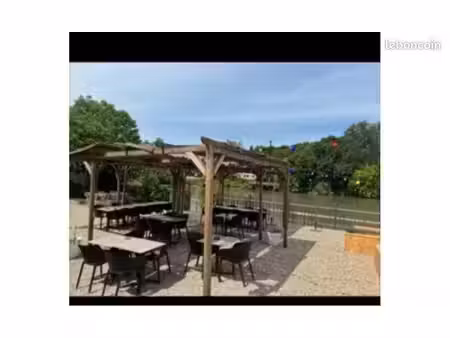 vente ou gérance guinguette / bar-restaurant licence 4 – libourne centre – bord de l’isle