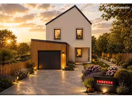 projet de construction d'une maison 86.48 m² avec terrain à thorigne-fouillard (35)