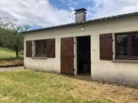 terrain + petite maison