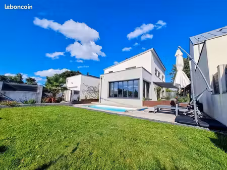 maison 155 m² – 4 chambres – piscine – jardin – garage – vezin-le-coquet  proche rennes