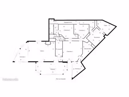 4 pièces · 174 m²4 pièces  174 m² · tours 37100 · quartier sainte-radegonde