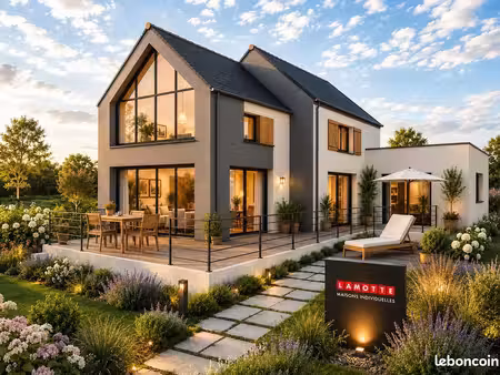 projet de construction d'une maison 200 m² avec terrain à saint-malo (35)