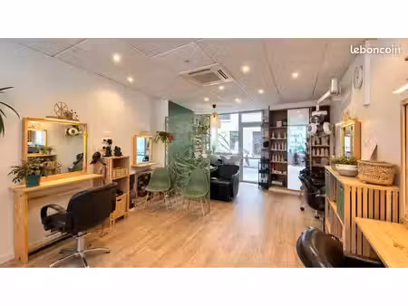 salon coiffure bléré rénové +murs clientèle 30ans