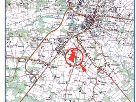 terrain à bâtir de 578 m² à hagetmau (40)