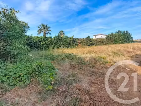 terrain à vendre - 900 m2 - thezan les beziers - 34 - languedoc-roussillon