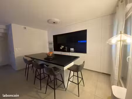maison mitoyenne 3 chambres chasse sur rhône