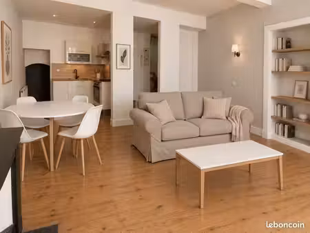 à louer – grand t2 meublé 65 m²
