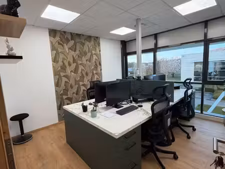 location bureau meublé